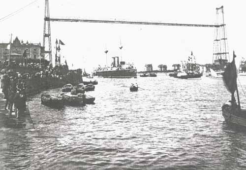 Embarcadero de Portugalete sobre 1900